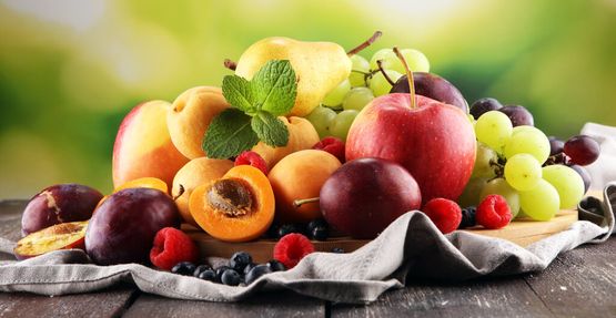 Frische Früchte der Saison